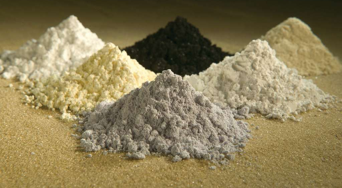 Rare earth minerals