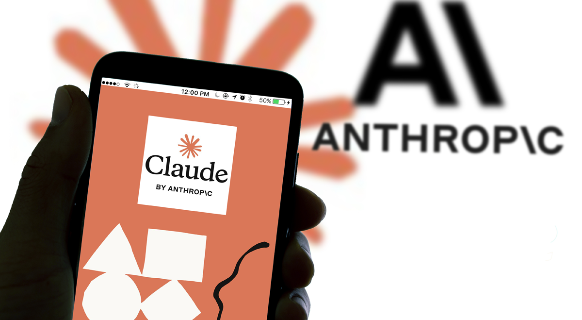 Anthropic's Claude on phone