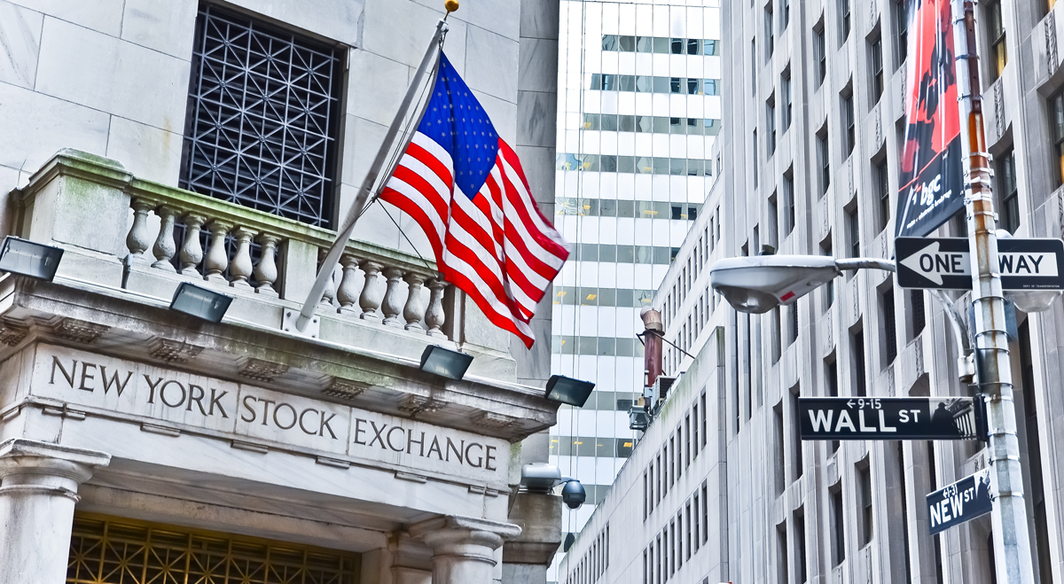 Wall Street NYSE stock exchange