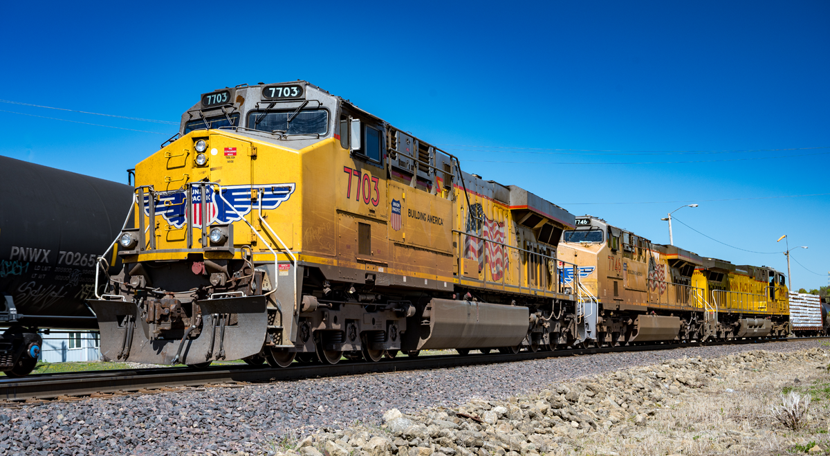 Union Pacific train